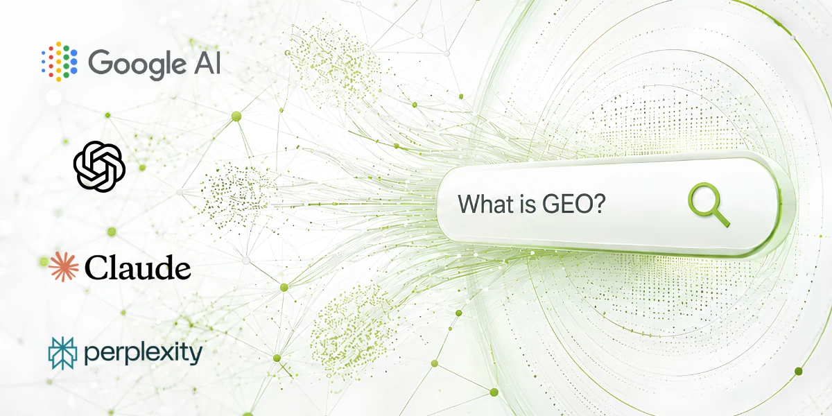Generative engine optimization concept showing AI citation network nodes, ARN Management Consulting